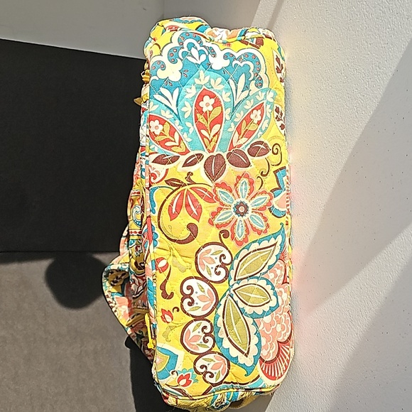 Vera Bradley Retired Provencal Yellow Floral Pattern Backpack VGUC - Picture 12 of 16